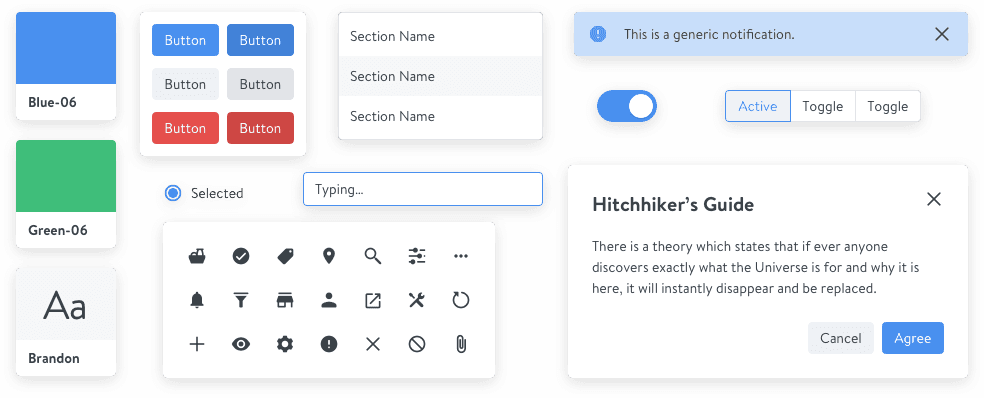 Eversight design system components