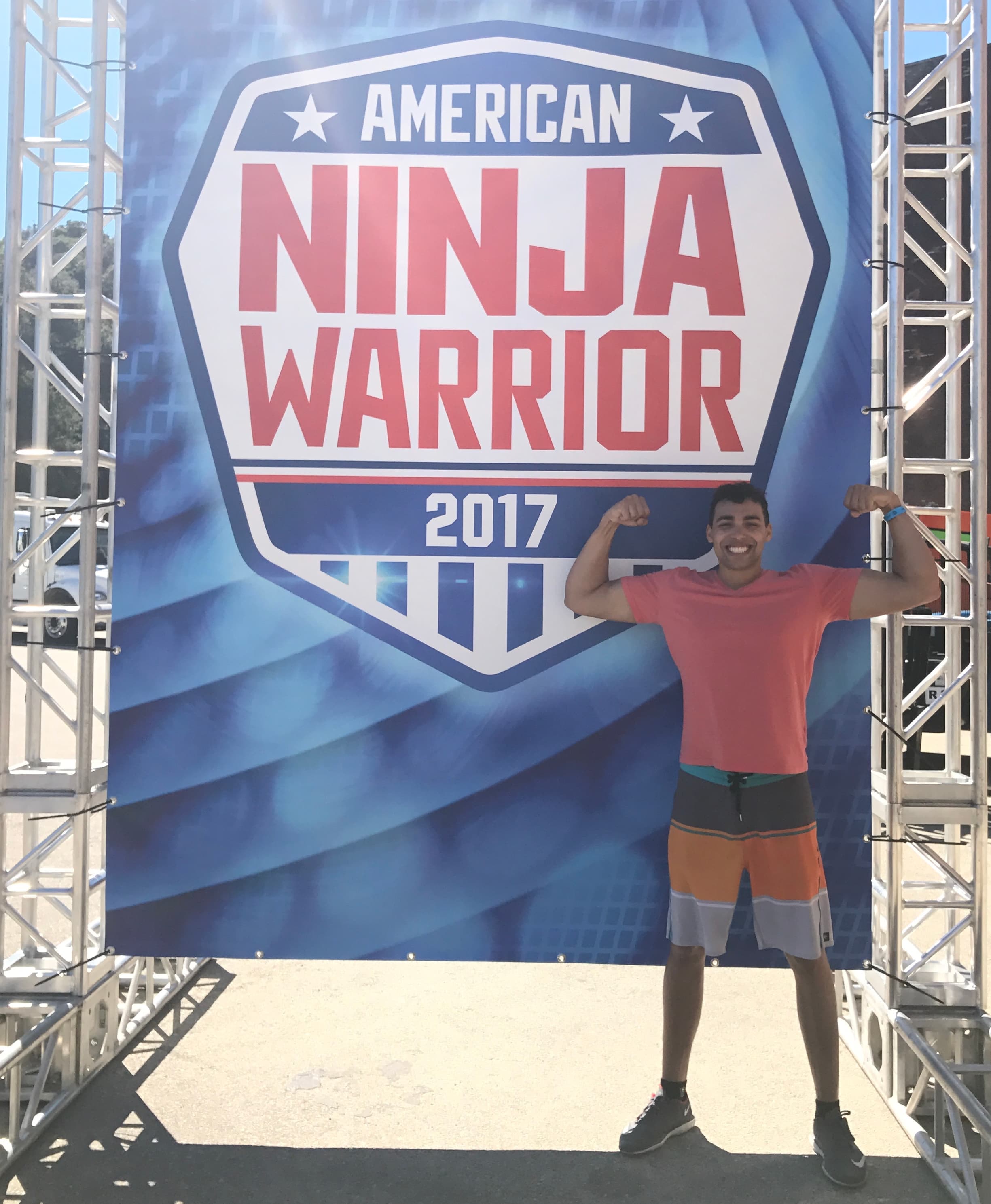 Alex at American Ninja Warrior 2017